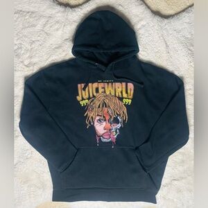 Juice Wrld Rap Hip Hop 999 No Vanity Streetwear Hooded Sweatshirt Men's Size:XL
